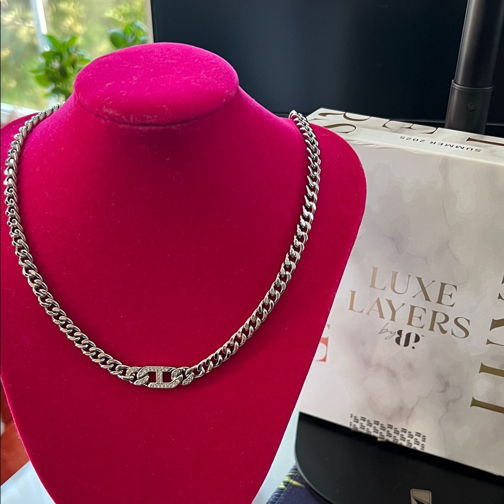 Bomb Party Single Lux Silver Chain Necklace